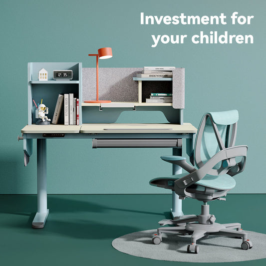 HINOMI Mee Children's Ergonomic Lift Study Desk